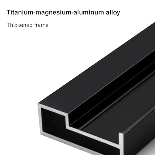 Montaż podtynkowy aluminiowy izolowany szklany szopa wymiana okna podwójne otwarcie szkło do loftu salonu sypialni kuchni kawiarni (biały - a 100 x 100 cm)