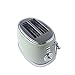 Brotbackmaschine Waffeleisen Haushalts-Toaster Retro Brotbackmaschine Automatische Croissant Sandwich Maker Frühstücksmaschine Doppelseitige Heizung Brotbackmaschine aus Edelstahl mit großem Fassungs