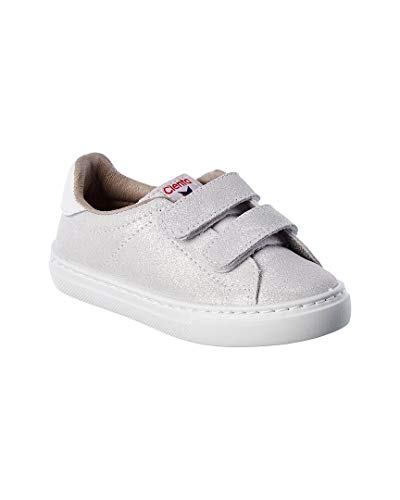 Cienta Kids Shoes Girl's 80067 (Toddler/Little Kid/Big Kid) Silver 28 (US 10.5 Little Kid) M