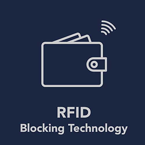 Nautica Men's Pebble Two-Tone Front Pocket Leather Wallet And Money Clip With 6 Slots, Rfid Protection, And Id Window, Black/Cognac #TOP5