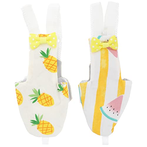 POPETPOP - 2 pañales para lóbulos de pájaro o o para Disfraz, pañal, Braguitas de Animales y Loro, Talla S (Estilo Aleatorio)