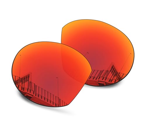 Image of Well-aimed Replacement Lenses Compatible with Oakley Clifden OO9440 Sunglasses - Red Polarized