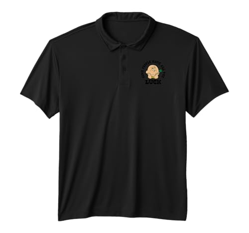 Charlie Brown All The Luck in The World Performance Polo Shirt