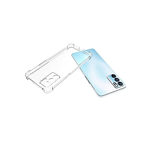 SmartLike Thin Silicone Exclusive Bumper Back Cover for Oppo Reno6 / Oppo Reno 6 5G ( Clear/Transparent ) (B09BR9TXCL) Amazon Price History, Amazon Price Tracker