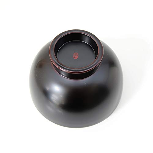 Amazon | 合鹿椀 溜 畠中作 越前漆器 越前塗 和食器 木製 漆塗り 国産