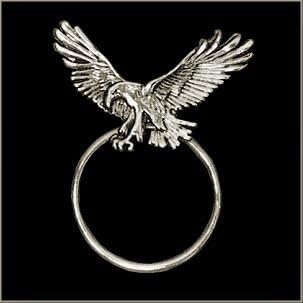 Landing Eagle Sunglass Holder Pin