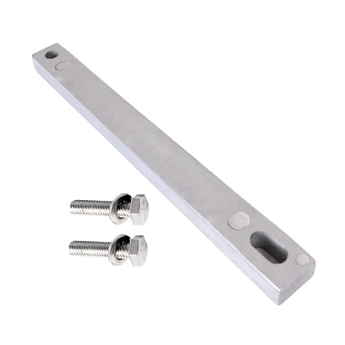 Boat Engine 97-8252711 Power Gasket Rack Bracket Bar Anode for Mercury Mariner Quicksilver Outboard Motor 25HP 30HP 40HP 50HP (Zinc Alloy)