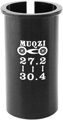 Qfauto Bike SeatPost Adapter Shimï¼Œ25.4/27.2/28.26/30.4/30.8/31.6/33.9/34.9 Alloy Tube Sleeve Adapter Seatpost Convert fit for MTB,Mountain,City Bike,Road Bike