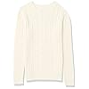 Amazon-Essentials-Womens-Fisherman-Cable-Long-Sleeve-Crewneck-Sweater Amazon Essentials Women's Fisherman Cable Long-Sleeve Crewneck Sweater (Available in Plus Size), Cream, XX-Large