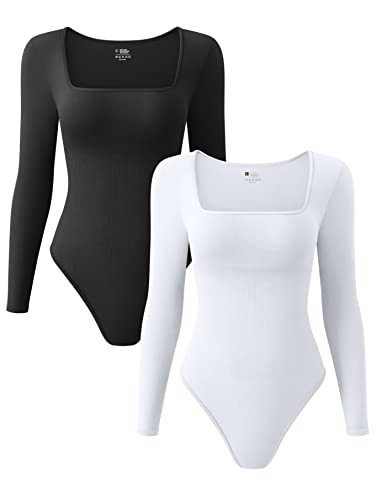OQQ Women Womenbodysuitsoq147 Bodysuits