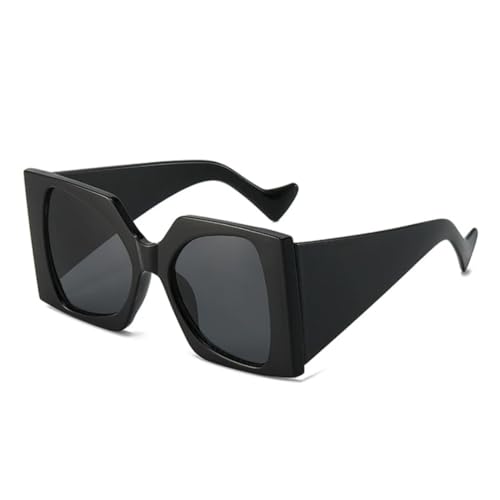 Lunettes de soleil pour femmes surdimensionnées verres dégradés UV400
