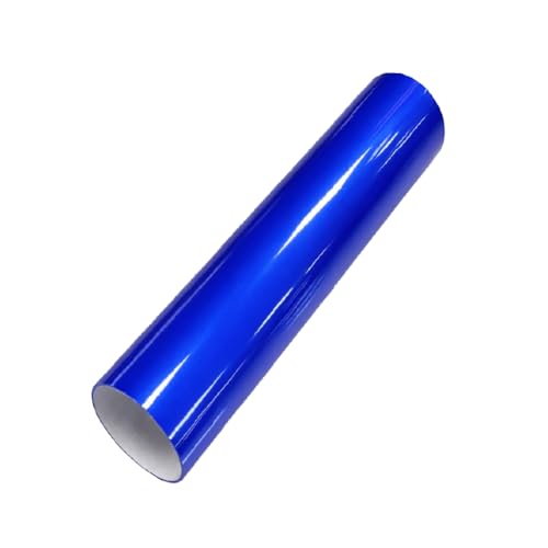 Feuilles en Vinyle Réfléchissant JNKRFSH Bleu Brillant Autocollant A4