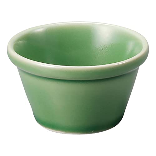 光洋陶器 KOYO 食器 ホテルレストラン 仕様 皿 ソース 小分け ディップ ソースカップ 6cm 電子レンジ 食洗機対応 オービット 無地 メドウ グリーン 緑 日本製 13470099