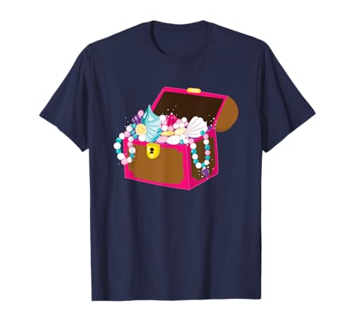 Cute Modern & Unique Treasure Chest & Jewels T-Shirt & Gift T-Shirt