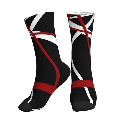 Mid Length Sock Black Sole Sports Mid-Tube Socks comfortable tube socks/Socks High Ankle,socks for home