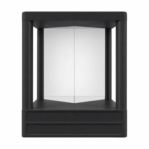 ChicReflect Non-Reversing Mirror - Tabletop Non Inverted Mirror True Image No Left-Right Flip Cosmetic Mirror for Daily Grooming & Makeup Application