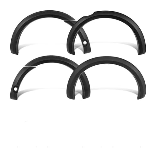 Pasos Rueda para Ranger 2015-2022 T7 T8 para Wildtrak para Guardabarros XLT XLS Limitados Bengalas De Guardabarros De Coche Extensión De Arco De Rueda(with Sensor Hole)