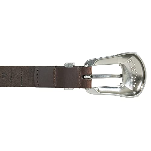 Image of Lucky Brand Women's Western Leather Belt | Classic | Fashion | Vintage | Buffalo Leather | Western-Inspired