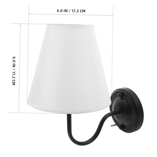 Aplique de pared Tofficu E27 que crea una luz decorativa suave y elegante en habitaciones 2