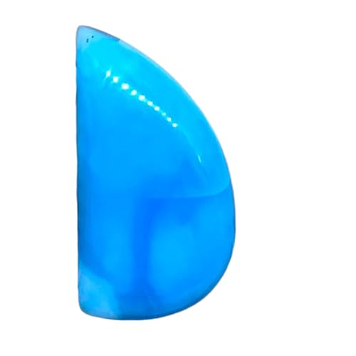 Larimar naturel cabochon 27x14mm : fini les pierres ternes pour vos pendentifs DIY