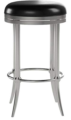 Hillsdale Furniture Cadman Counter Stool, Dull Nickel #TOP3
