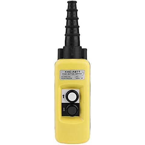 Controlador de polipasto de cadena XAC-A271 con interruptor colgante y parada de emergencia Cover