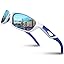White Frame/Blue Lens