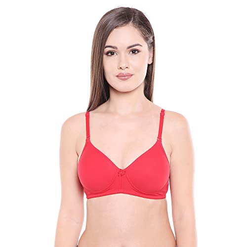 Image of BODYCARE Women's Cotton Blend Premium Padded B C D Cup Bra