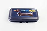 Original Tupperware TUPPERWARE Maxi-Twin Pets Brotdose Behälter Lunchbox Maxitwin dunkelblau 14698