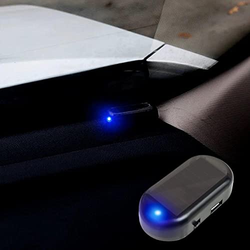 Strobe Signal Security System Universal Flash Warning Led Light Alarm Lamp Car Theft Fake Caution Solar Power Simulation #TOP3