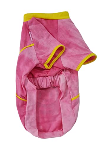 Malha Bee Rosa Pickorruchs para Cães - Tamanho 00