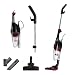 Produktbild MPM - MOD-39-2in1 Stiel-Staubsauger - mit 6 m langem Kabel - Vertikal und Hand - mit Abnehmbarem Staubbehälter 0,6 L - mit wiederverwendbaren Filtern - 1,8 kg Leicht - Leise - Beutellos - Schwarz