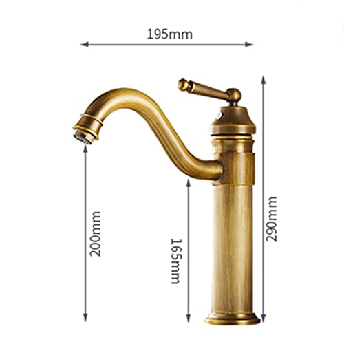 Robinet d'évier en laiton antique pour une cuisine d'été conviviale - 3