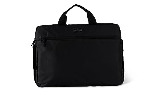 Nilox, Borsa Porta PC Imbottita, Custodia PC 15.6" con Manico
