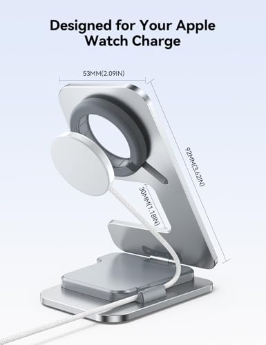 JOYROOM Magnetic Fast Charging Apple Watch Stand Dock (2 colors) - image 5