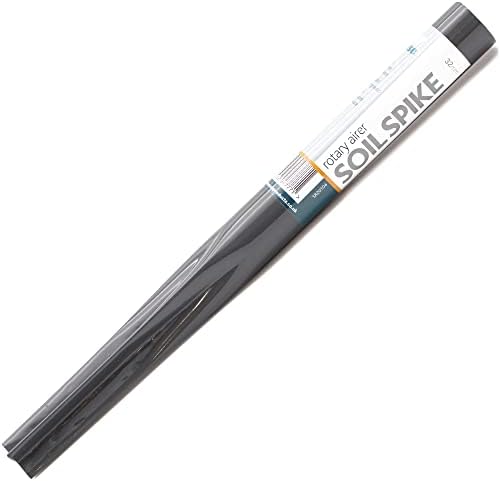 OurHouse Metal Ground Spike for Outdoor Rotary Clothes Lines, Enhanced Stability for Rotary Airers & Washing Lines, 400mm x 32mm, Washing Line Stake, Powder Coated Steel Weather Proofing, Universal