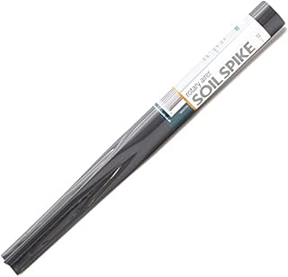 OurHouse Metal Ground Spike for Outdoor Rotary Clothes Lines, Enhanced Stability for Rotary Airers & Washing Lines, 400mm x 32mm, Washing Line Stake, Powder Coated Steel Weather Proofing, Universal