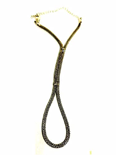 Pulsera anillo besamanos de plata con malla de latón amuleto original