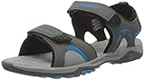 Obermaterial: Veloursleder KangaROOS Unisex K-Mont Sandale, steel grey/brilliant blue, 40 EU