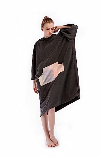 Serviette de plage en microfibre et cape de surf pour natation