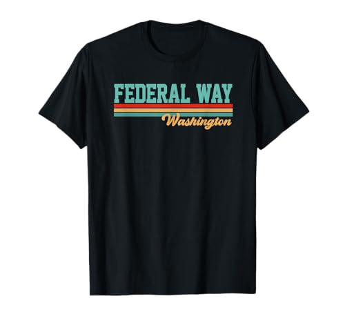 Retro Federal Way Washington T-Shirt