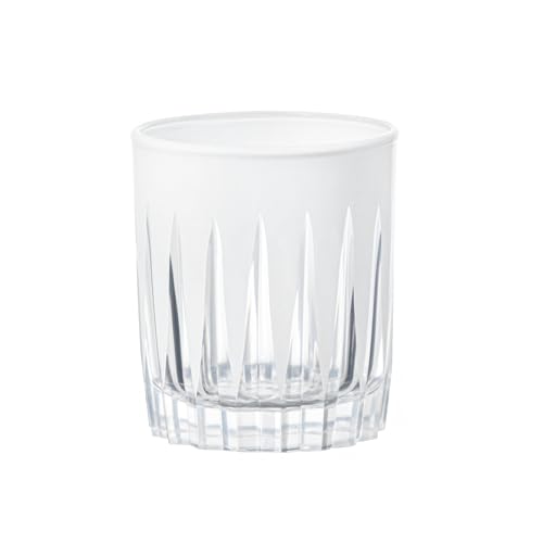 Set de 6 vasos de licor Barski blancos 2.6 oz miniatura 3