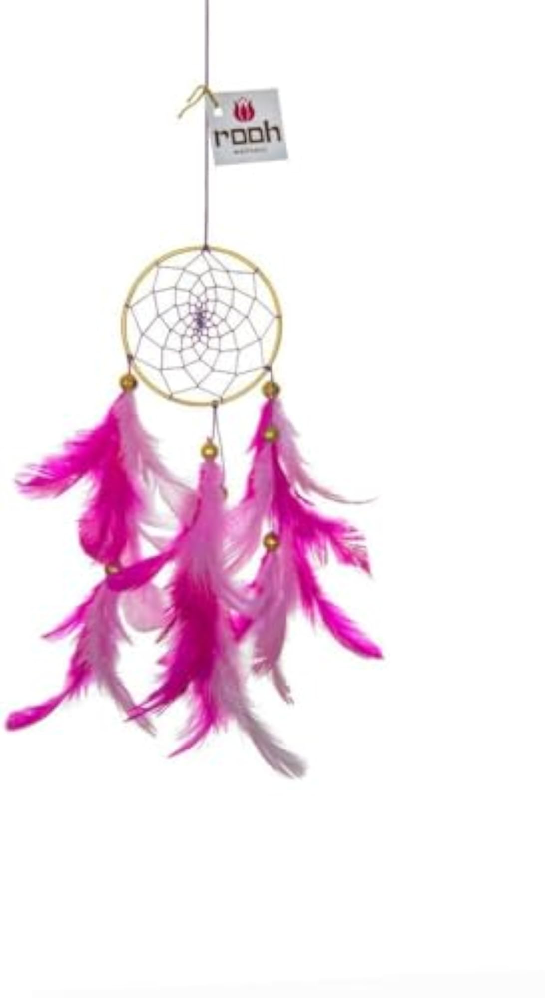 Feather Dream Catcher Wall Hanging, Multicolor Decor
