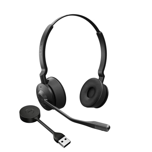 Micro-casque stéréo sans fil Jabra Engage 55 DECT USB-A Noir