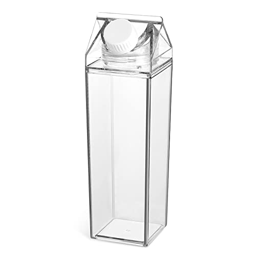 Mikinona �����p�b�N�^�E�H�[�^�[�{�g�� 500ml ���� �v���X�`�b�N�� �R��h�~�W ����a�݌v �����⋋�p ���� �W���[�X��~���N�ۑ� �A�E�g�h�A �L�����v ���s�p