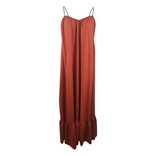 Robe décontracté lâche femmes mode avec sangle ajustable et grande poche - 5