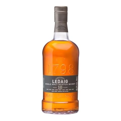 Ledaig 10 Year Old Smoky Whisky Cover