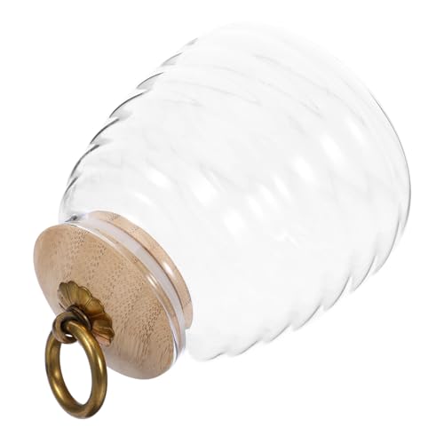 Ciieeo Honey Pot Dispenser Honey Storage Containers Containers Jars Kitchen Jam Jar Syrup Dispenser Jam Storage Bottle Household Syrup Pot Glass Transparent