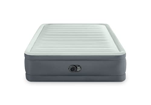 Intex 64906ND - Materasso Dura-Beam PremAire Matrimoniale Autogonfiante, 152x203x46 cm
