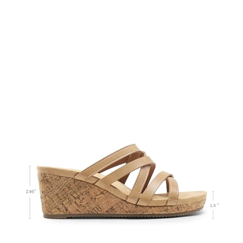 Image of DREAM PAIRS Women Platform Dressy Strappy Wedge Sandals